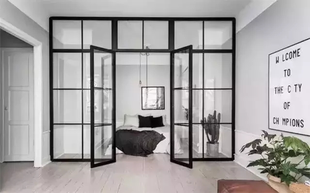 浙江玻璃隔断——黑框，渐成年轻人家的新宠
