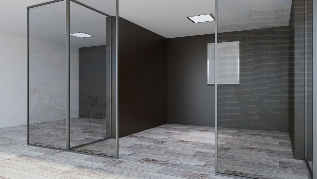 办公玻璃隔断保养方法